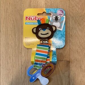 Nuby pacifier clip